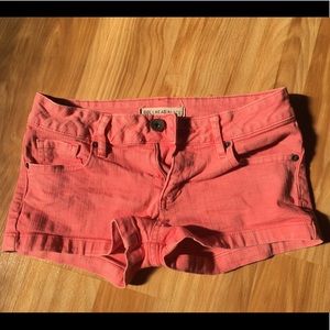 Coral Bullhead Shorts size 1 stretchy